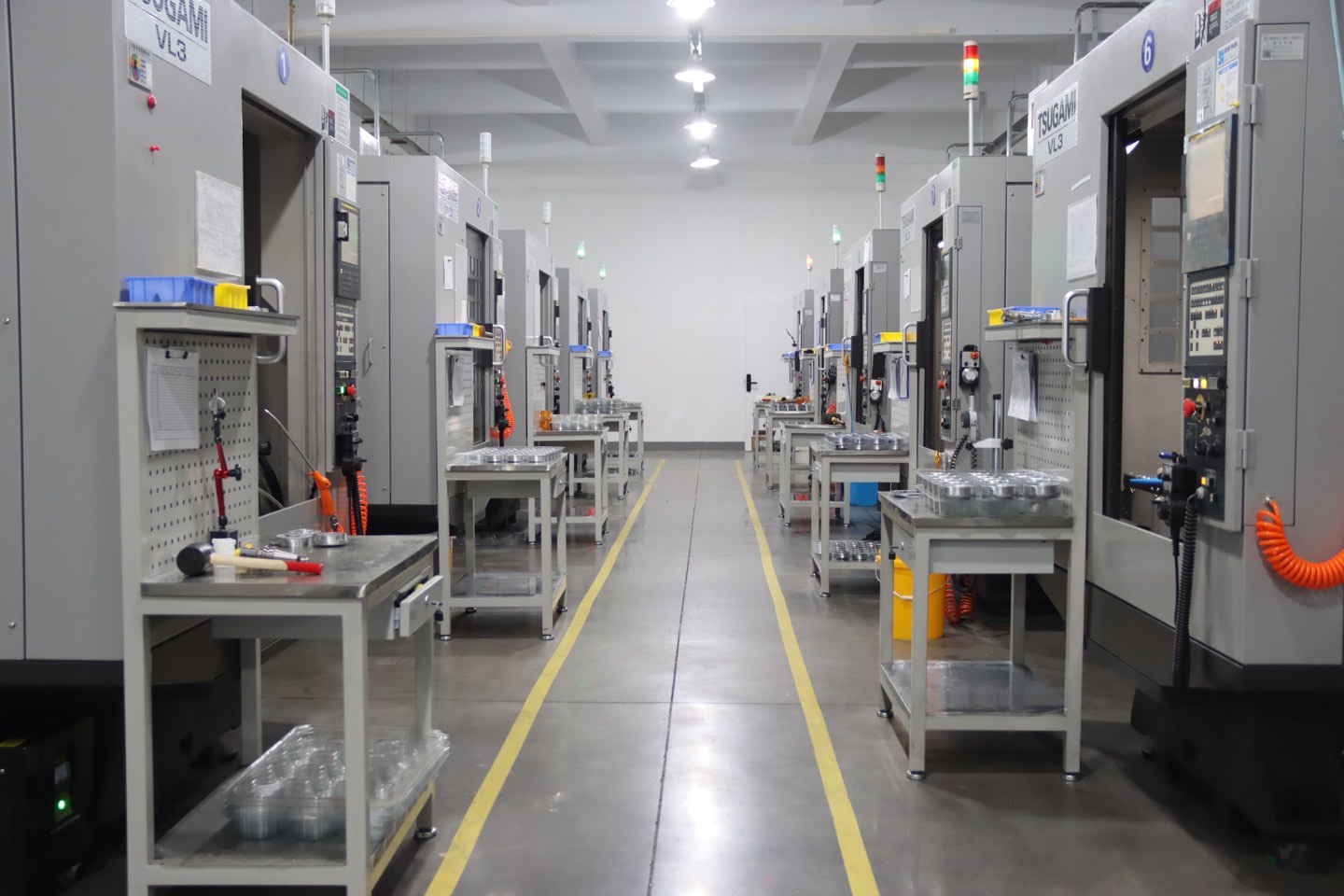 Temperature-controlled scroll machining