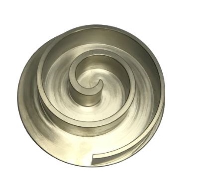 Orbiting scroll, nickel-phosphorus plated