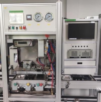Compressor performance test bench